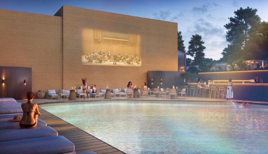 Открытые бассейны